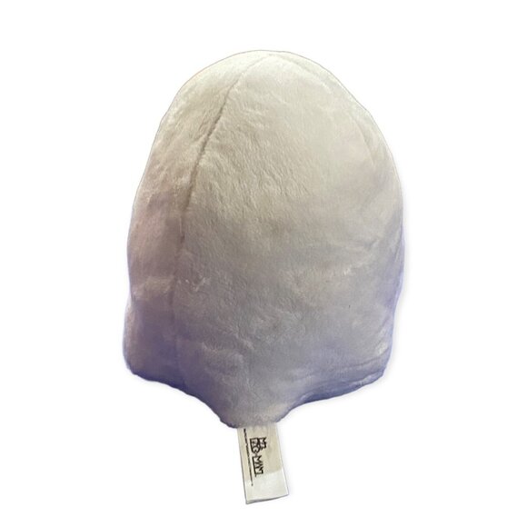 Bandai Namco Ms. Pac-Man 7" White Pellet Plush Ghost Licensed Plush Video Game - Picture 2 of 4